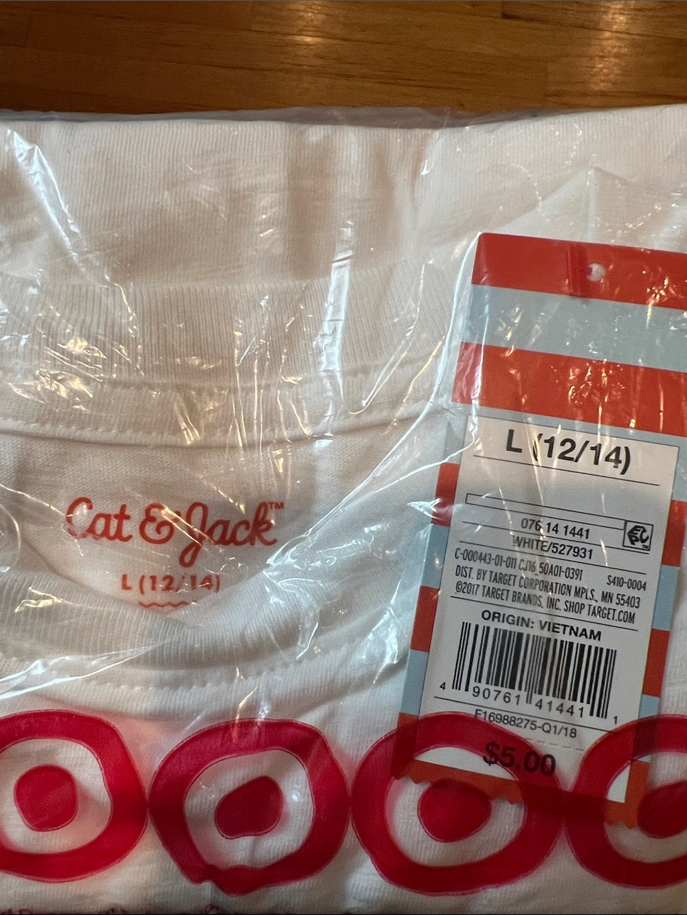 Cat & Jack Boys' T-Shirt - L (12/14)